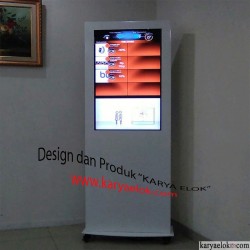 Standing Kiosk Monitor