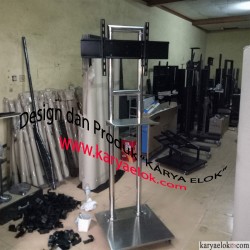 Standing TV (LCD, LED TV) Stainless
